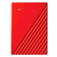 Esta es la imagen de disco duro externo wd my passport 4tb 2.5 portatil usb3.0 rojo windows backup encriptacion wdbpkj0040brd-wesn