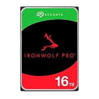 Esta es la imagen de disco duro interno seagate ironwolf pro 16tb 3.5 escritorio sata3 6gb/s 256mb 7200rpm 24x7 hot-plug nas sin limite de bahias