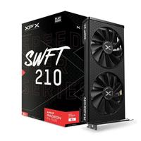 Esta es la imagen de tarjeta de video xfx amd radeon rx 7600 speedster swft 210 dual fan / 8gb/ gddr6/ pcie 4.0/128 bit/gama media