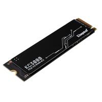 Esta es la imagen de unidad de estado solido kingston interno kc3000 2.048gb m.2 2280 nvme pcie gen 4x4 lect.7000/escrit.7000 mb/s pc/laptop skc3000d/2048g