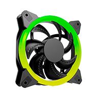 Esta es la imagen de ventilador ocelot para gabinetes/120mm/conexion 6 pines/iluminacion rgb/no incluye hub/compatible con kit ocelot ogpf01