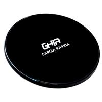 Esta es la imagen de cargador inalambrico ghia qi qc2.0 10w carga rapida para celular