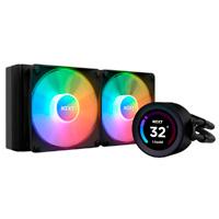 Esta es la imagen de disipador enfriamiento liquido nzxt kraken elite 240mm /negro/ rgb / bomba separada/gaming