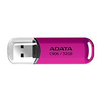 Esta es la imagen de memoria adata 32gb usb 2.0 c906 rosa (ac906-32g-rpp)