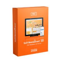 Esta es la imagen de soft restaurant licencia version 10 pro de renta mensual 10 nodos (solo renovacion)