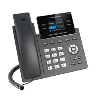 Esta es la imagen de telefono ip grandstream grp2612p/ 2 cuentas sip 4 lineas pantalla a color 2 puertos 10/100 16 teclas blf soporta poe (no incluye eliminador)