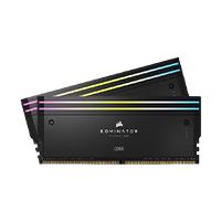 Esta es la imagen de memoria ram corsair ddr5 dominator titanium rgb 64gb 2x32gb 6600mt/s cl32 -black cmp64gx5m2x6600c32