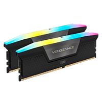 Esta es la imagen de memoria ram corsair ddr5 vengeance rgb 48gb 2 x 24gb 6000mt/s cl36 black cmh48gx5m2e6000c36