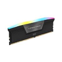 Esta es la imagen de memoria ram corsair ddr5 vengeance rgb 96gb 4 x 24gb 6000mt/s cl30 black cmh96gx5m4b6000c30