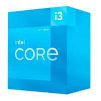 Esta es la imagen de procesador intel core i3-12100 s-1700 12a gen /3.3 - 4.3 ghz /cache 12mb /4 cores /graficos uhd 730 /con disipador /computo basico ipa