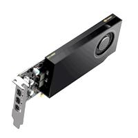 Esta es la imagen de tarjeta de video pny nvidia quadro rtx a1000/8gb/gddr6/pcie 4.0 16x/4x mdp/bajo perfil/gama media/diseño
