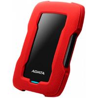 Esta es la imagen de disco duro externo adata hd330 1tb portatil 2.5 usb 3.2 windows mac linux contragolpes slim color rojo (ahd330-1tu31-crd)