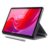 Esta es la imagen de lenovo idea tablet m11 con pluma / tb330xu / mediatek helio g88 2.0ghz / 4gb / 128gb / 11 wuxga 1920x1200 / 4g lte / luna grey / android 13 / 1yr centro de servicio