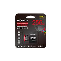 Esta es la imagen de memoria adata micro sdxc/sdhc 256gb uhs-i videovigilancia 24/7 100mb/85mb 4k clase 10 u3 v30 a2  c/adaptador (ausdx256gui3v30sha2-ra1)