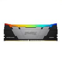 Esta es la imagen de memoria ram kingston dimm ddr4 32gb 3200mt/s fury renegade black xmp rgb cl16 288pin 1.35v c/disipador de calor p/pc/gamer/alto rendimiento kf432c16rb2a/32