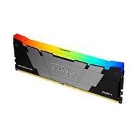 Esta es la imagen de memoria ram kingston dimm ddr4 8gb 3200mt/s fury renegade black xmp rgb cl16 288pin 1.35v c/disipador de calor p/pc/gamer/alto rendimiento kf432c16rb2a/8
