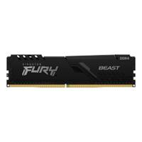 Esta es la imagen de memoria ram kingston dimm ddr4 8gb 3600mt/s fury beast black xmp cl17 288pin 1.35v c/disipador de calor p/pc/gamer/alto rendimiento kf436c17bb/8