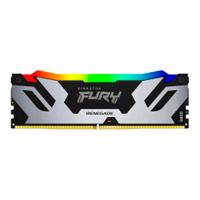 Esta es la imagen de memoria ram kingston dimm ddr5 16gb 6400mt/s fury renegade silver xmp rgb cl32 288pin 1.4v c/disipador de calor p/pc/gamer/alto rendimiento kf564c32rsa-16
