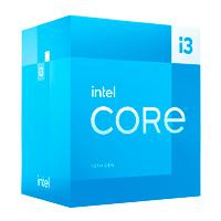 Esta es la imagen de procesador intel core i3-13100 s-1700 13a gen /3.4 - 4.5 ghz /cache 12mb /4 cores /graficos uhd 730 /con disipador /computo basico ipa