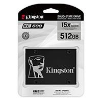 Esta es la imagen de unidad de estado solido kingston interno kc600 512gb 2.5 sata3 7mm lect.550/escrit.520mb/s nand 3d tlc pc/laptop skc600/512g