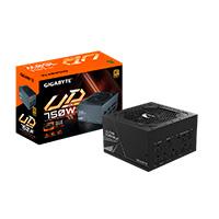 Esta es la imagen de fuente de poder gigabyte gp-ud750gm pg5/80 plus oro /negro/atx/modular