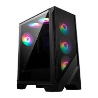 Esta es la imagen de gabinete gaming msi mag forge 120a airflow/ media torre / atx/micro atx/mini itx/ negro/ sin fuente/pc/gamer