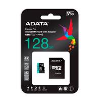 Esta es la imagen de memoria adata micro sdxc/sdhc 128gb uhs-i 100mb/85mb clase 10 v30 a2 c/adaptador ( ausdx128gui3v30sa2-ra1)