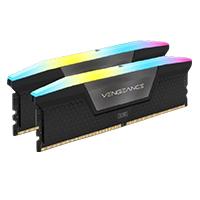 Esta es la imagen de memoria ram corsair ddr5 vengeance rgb dimm 5200mhz 32gb 2 x 16 gb c40 black cmh32gx5m2b5200c40