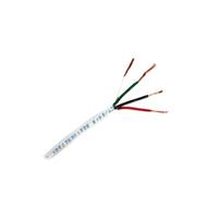 Esta es la imagen de cable para alarma condumex 4 conductores calibre 22 awg cubierta cl3r blanca bobina 305 mts