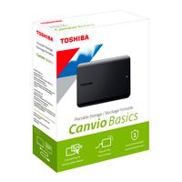 Esta es la imagen de dd externo 4tb toshiba canvio basic 2.5 usb 3.0 negro velocidad de transferencia 5 gb/s / win 11-win 10