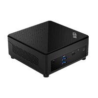Esta es la imagen de mini pc msi cubi core i3-1215u hasta 4.40 ghz /soporta 2 sodimm ddr4 2666 / 3200mhz max 64gb  /hdmi /dp / thunderbolt 4 /2x usb 3.2/ dual lan (barebone)