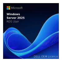 Esta es la imagen de 1 paquete de rds para usuarios remotos / windows server 2025 / estandar o datacenter /  licencia fisica  / por cada usuario remoto necesitas una local