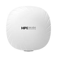 Esta es la imagen de access point hpe aruba jz356a ap-555 rw 802.11ax con 8x8:8 y 4x4:4 mu-mimo antenas integradas