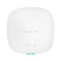 Esta es la imagen de access point hpe aruba r9b28a ap25 instant on 4x4 wifi 6 bundle