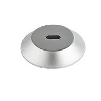 Esta es la imagen de adaptador convertidor universal de k-slot  compatible con t-bar - antirrobo - diseo delgado - plateado startech