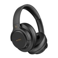 Esta es la imagen de audifonos acteck hype epic hp750 / diadema / inalambricos / dual bt - aux 3.5 mm / bateria 75 hrs / microfono omnidireccional / cancelacion de ruido / bocinas 40 mm 20 hz a 20 khz / negro / ac-940856