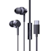 Esta es la imagen de audifonos alambricos tipo c baseus