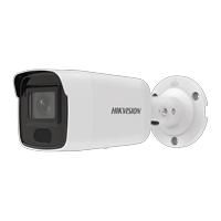 Esta es la imagen de bala ip 6 megapixel hikvision/ lente 2.8 mm / 40 mts ir / exterior ip67 / poe / acusense / darkfighter / alarmas y audio i/o / onvif / micro sd / 4 analíticos: acusense
