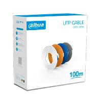 Esta es la imagen de bobina utp/ dahua/ pfm920i-5eu-u-100 / 100 mts de cable utp cat5e/ 100 cobre/ color blanco/ cubierta retardante de flama con certificacacion ansi/ ul cm/ ideal para video y redes