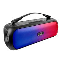 Esta es la imagen de bocina portatil inalambrica sonido estereo soundus perfect choice