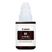 Esta es la imagen de botella de tinta canon gi-190 bk negra