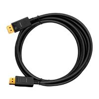 Esta es la imagen de cable acteck link plus dp422-3 / display port - display port / 4k a 60 mhz / 3 m largo / 17 gbps / calibre 30 awg / macho a macho / negro / ac-939799
