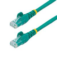 Esta es la imagen de cable de 0.5m verde de red gigabit cat6 ethernet rj45 sin enganche - snagless startech
