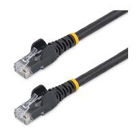 Esta es la imagen de cable de red ethernet snagless sin enganches cat 6 cat6 gigabit 0.5m - negro startech