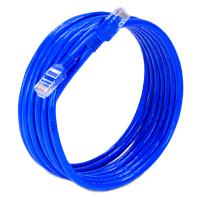 Esta es la imagen de cable de red utp cat 6 ec line ec-cabcat6 azul rj45 3 mts 24awg