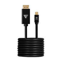 Esta es la imagen de cable / game factor / mdtd400 mini display port a display port 4k 2 mts