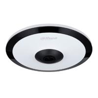 Esta es la imagen de camara ip/ dahua/ ipc-ew5541n-as/ fisheye de 5 mp/winzmind/ ir de 10 mts/h.265+/ poe/ wdr real/ microfono integrado/ heat map/ deteccion inteligente/ ranura para msd/e and s de alarma/e and s de audio/ 3d dn