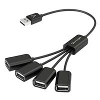 Esta es la imagen de concentrador / vorago / hu-101 4 puertos usb pulpo