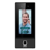 Esta es la imagen de control de acceso/ dahua/ dhi-asi6214s-d/ con reconocimiento facial/ pantalla de 4.3 pulgadas/ camara 2 mp/ 6.000 usuarios/ 6.000 rostros/ 6.000 contraseñas/ 6.000 huellas dactilares/fact