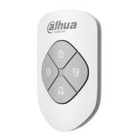 Esta es la imagen de control remoto/ dahua/ dhi-ara24-w2/ tipo llavero de 4 botones / armado - desarmado - en casa - emergencia / funcion de salto de frecuencia / led indicador de estado color rojo o verde
